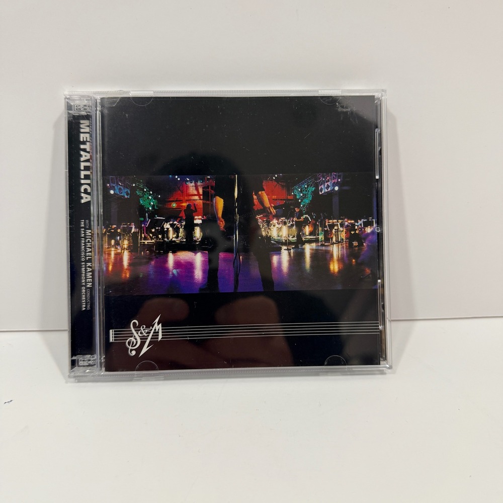 Metallica S&M CD Album Black 2-Disc Live Symphony 1999